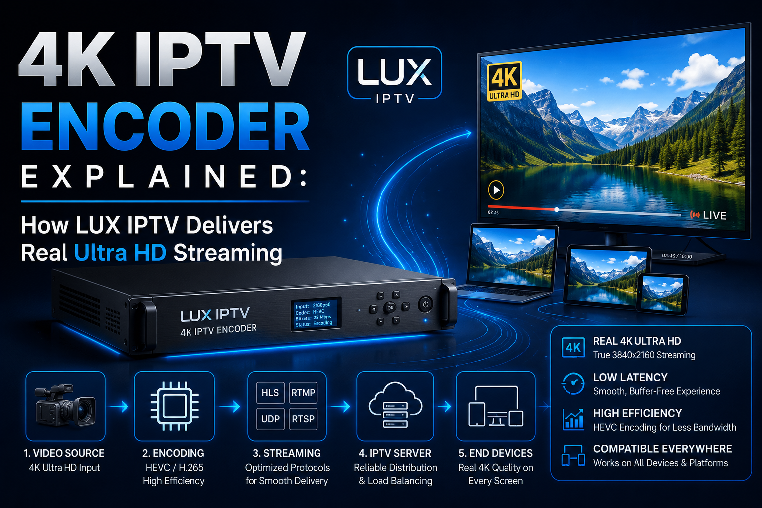 4K IPTV ENCODER